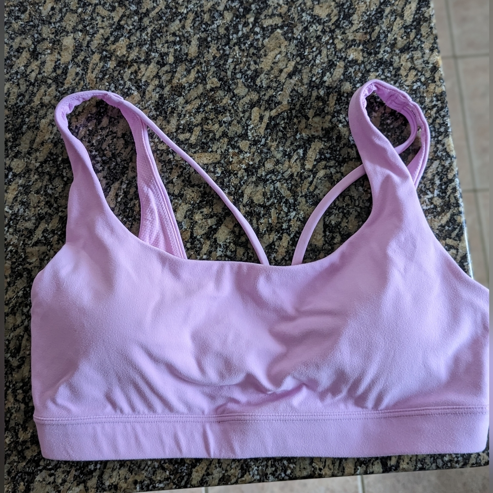 Athleta size M Exhale bra - Opaque Lilac